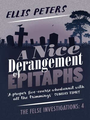 A Nice Derangement of Epitaphs - ebook